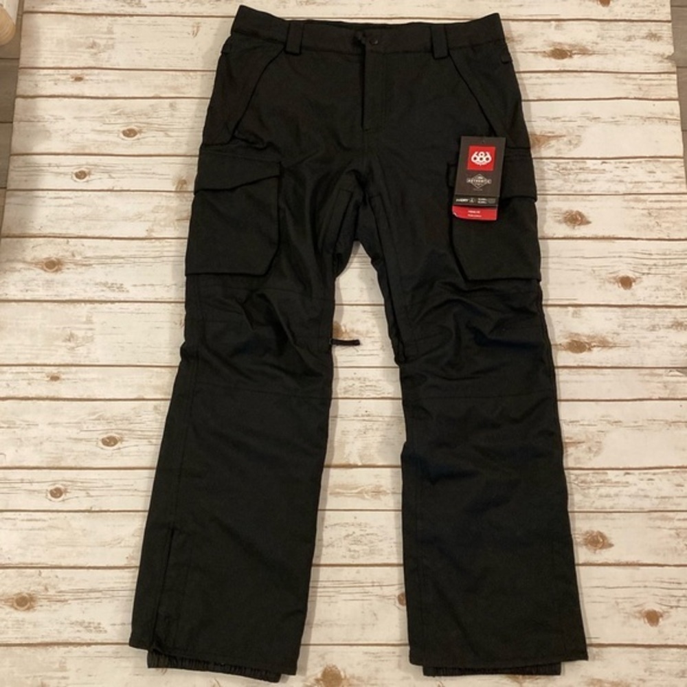 686 Men's Black Cargo Pants